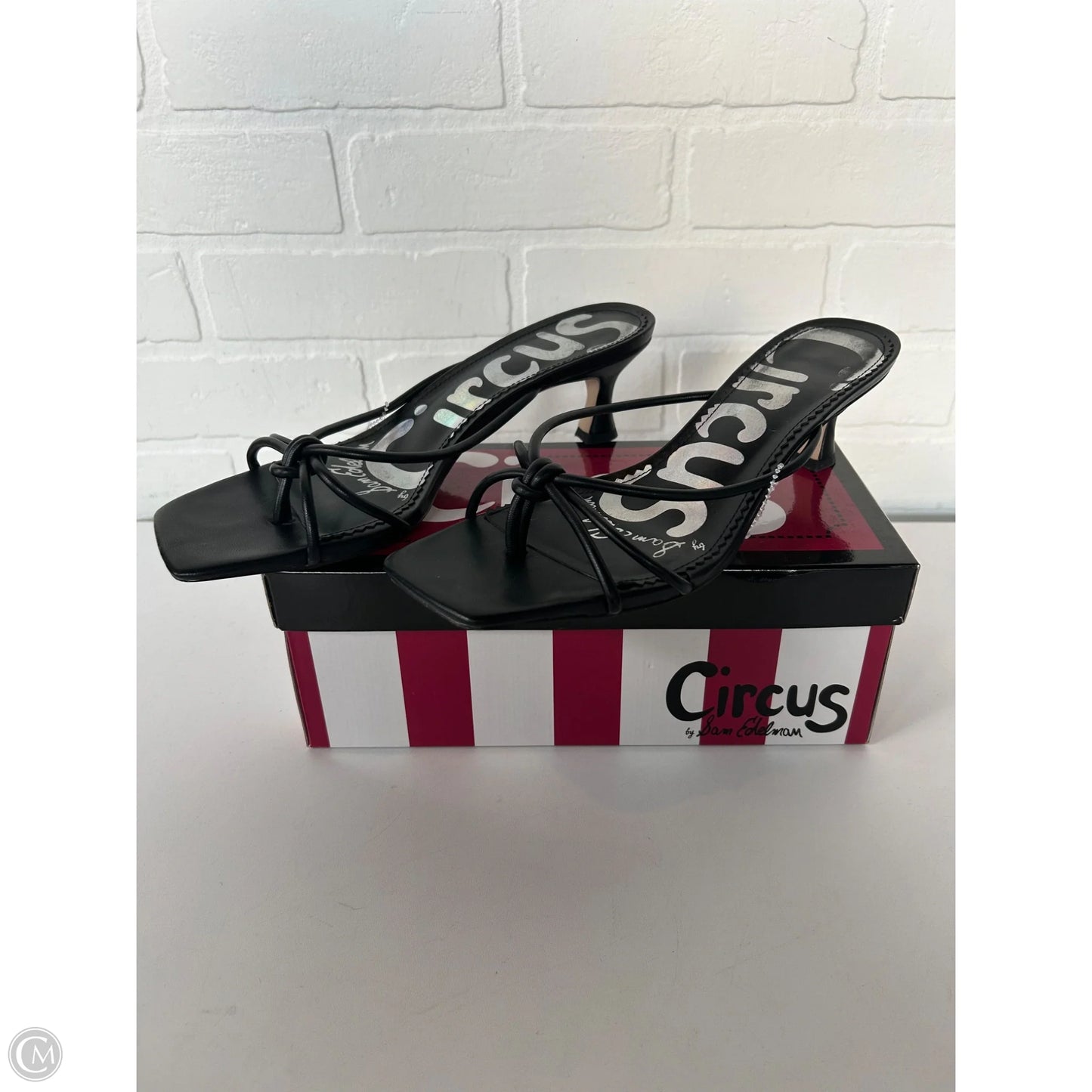 Sandals Heels Block By Circus By Sam Edelman In Black, Size: 8.5
