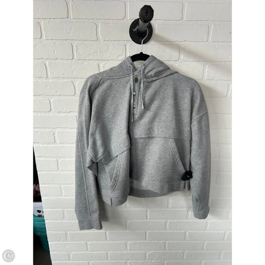 Sweatshirt Hoodie By Daily Practice By Anthropologie In Grey, Size: M