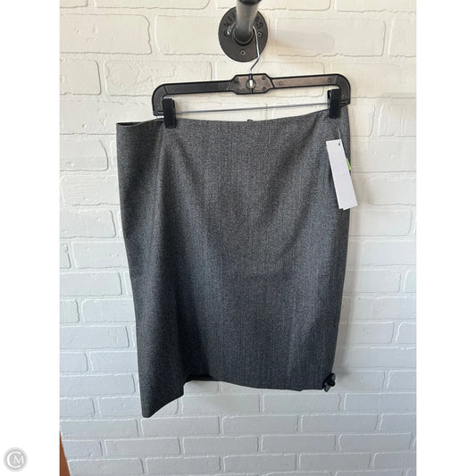 Skirt Designer By Giorgio Armani In Grey, Size: 10