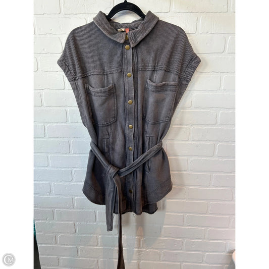 Vest Other By Pilcro In Grey, Size: M