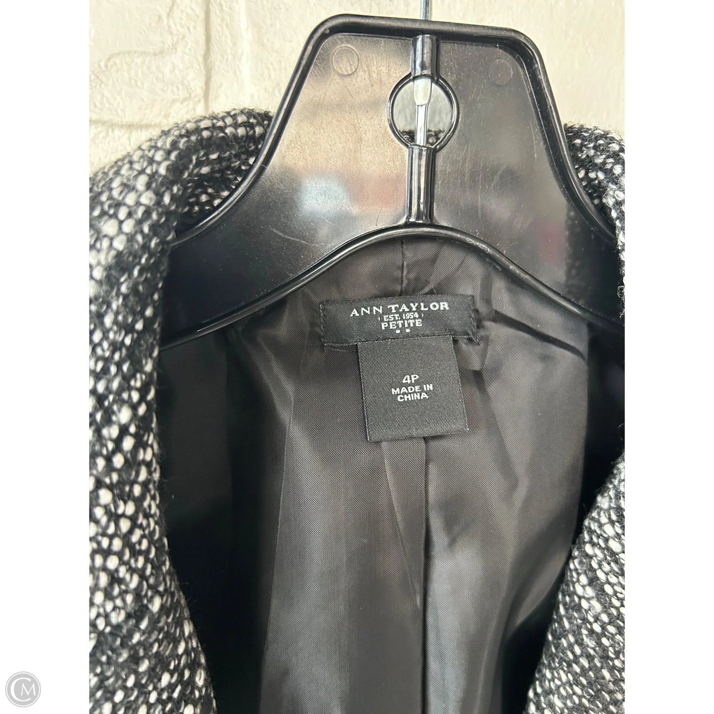 Blazer By Ann Taylor In Black, Size: Sp