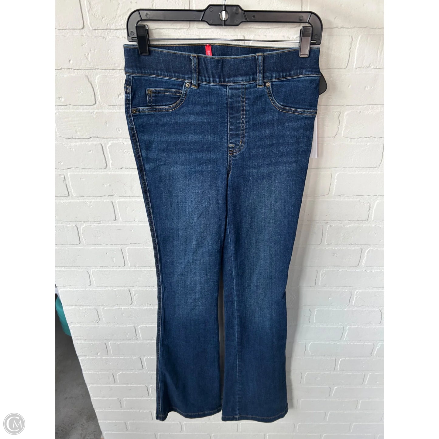 Jeans Jeggings By Spanx In Blue Denim, Size: 4