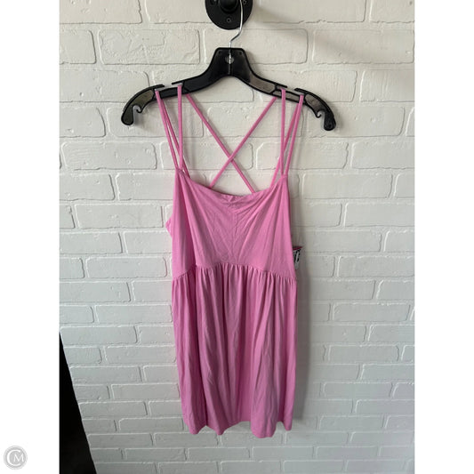 Dress Casual Short By Old Navy In Pink, Size: L