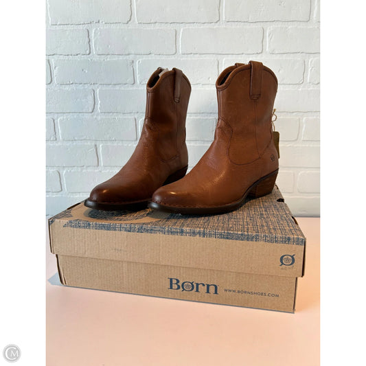 Boots Western By Born In Brown, Size: 8