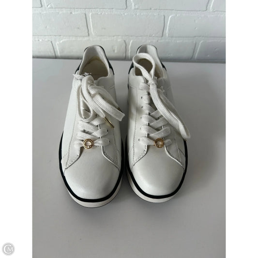 Shoes Designer By Kate Spade In Black & White, Size: 9.5