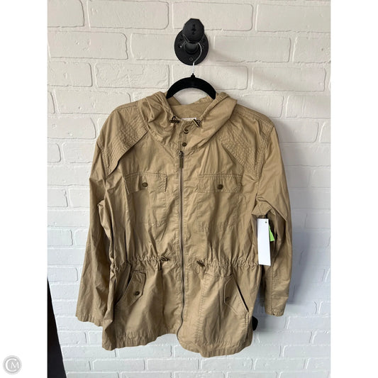 Coat Trench Coat By Michael By Michael Kors In Tan, Size: L