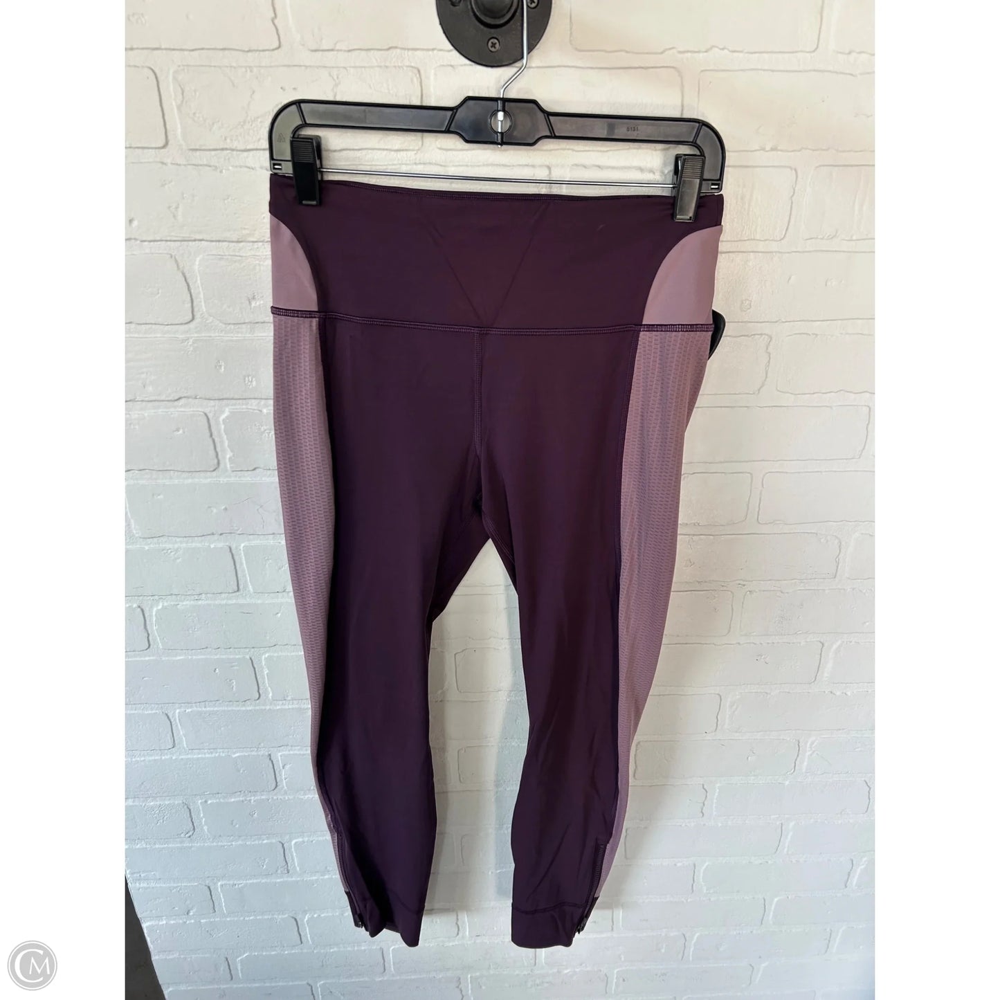 Athletic Leggings By Athleta In Purple, Size: 8
