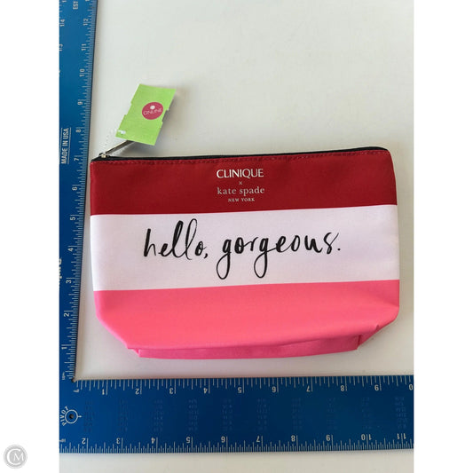 Makeup Bag By Clinique, Size: Small