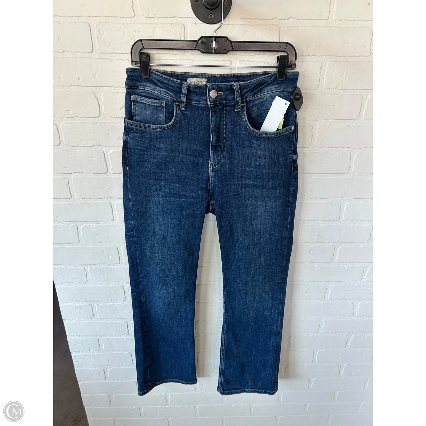 Jeans Boot Cut By Pilcro In Blue Denim, Size: 10