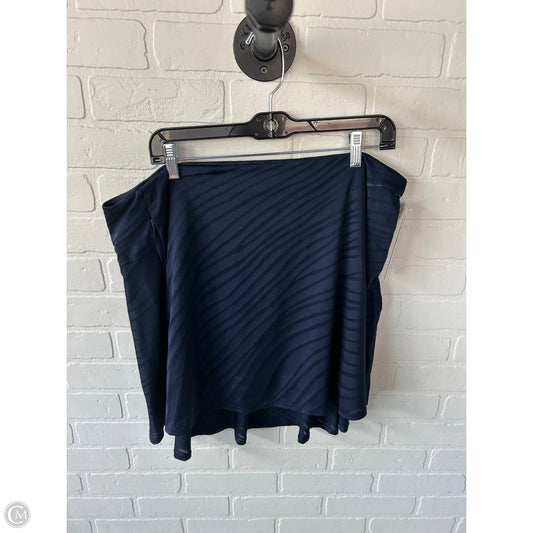 Athletic Skirt By Nike In Blue, Size: 20