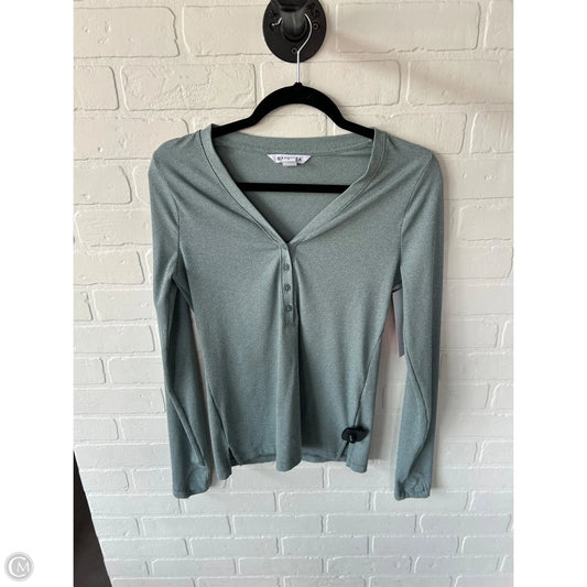 Athletic Top Long Sleeve Crewneck By Athleta In Bronze, Size: S