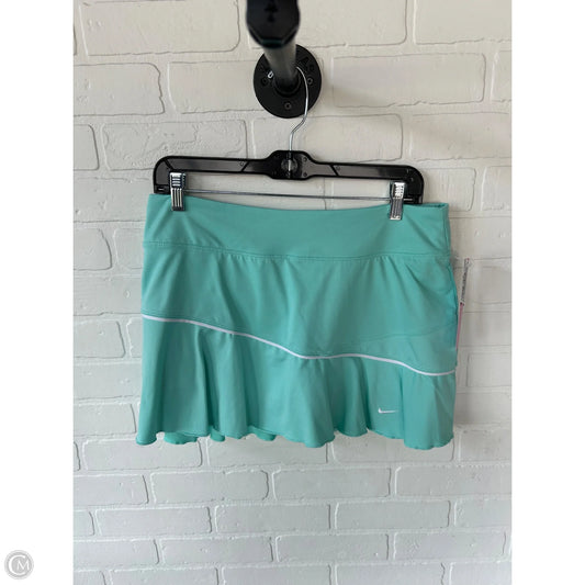 Athletic Skirt By Nike In Blue, Size: 12