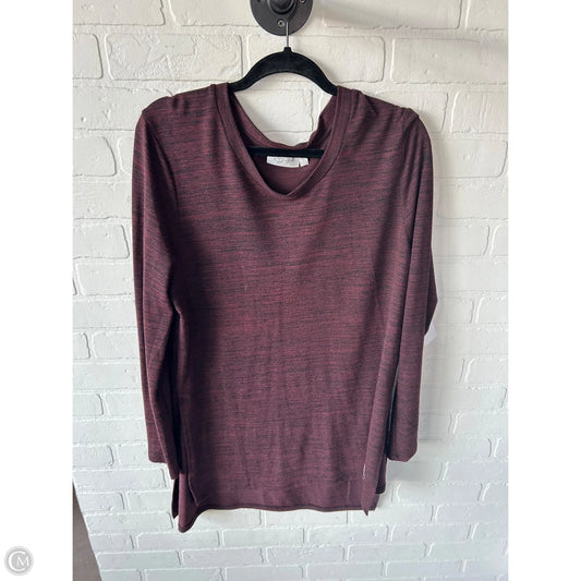 Top Long Sleeve By Rd Style In Red, Size: Xl
