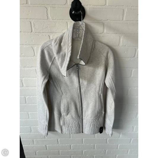 Athletic Sweatshirt Collar By Lululemon In Cream, Size: S