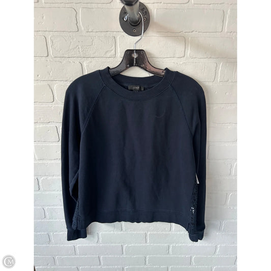 Sweatshirt Crewneck By J. Crew In Blue, Size: Xs