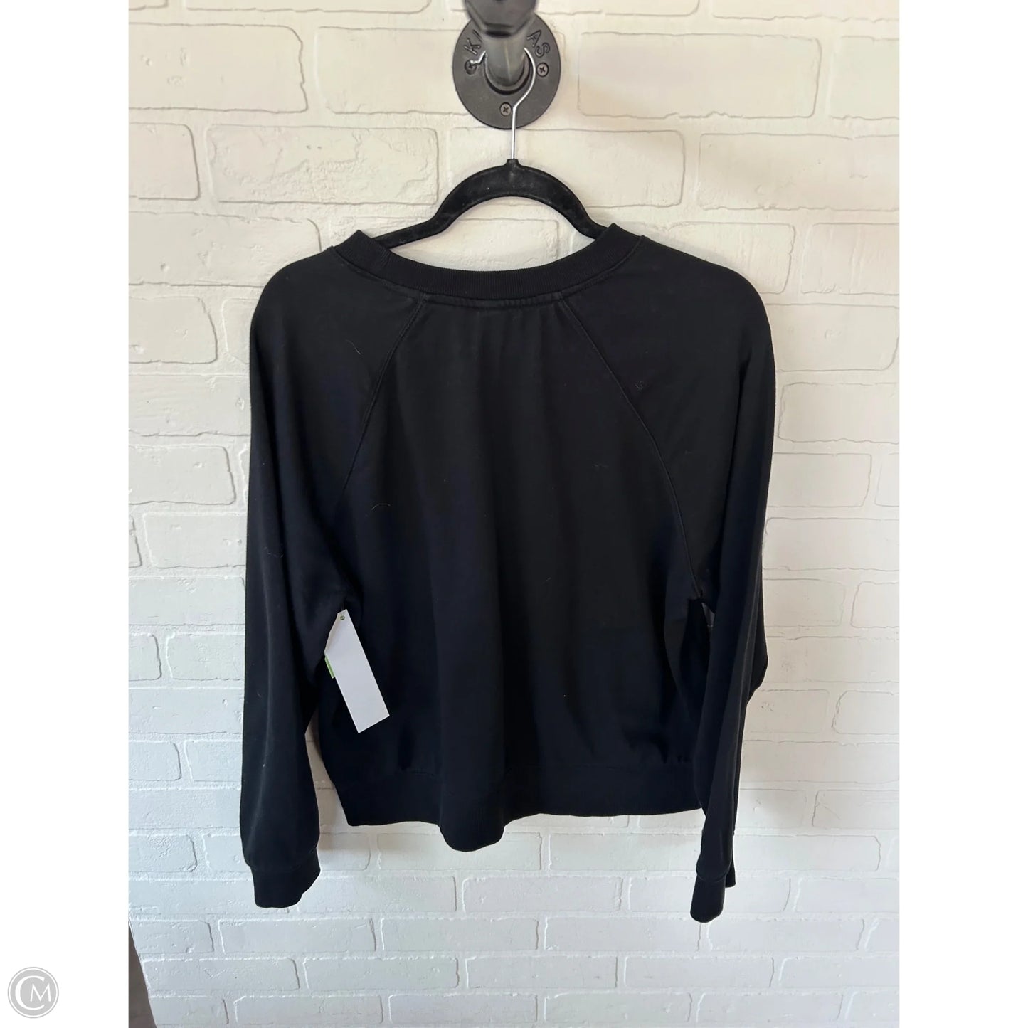 Sweatshirt Crewneck By Old Navy In Black, Size: L