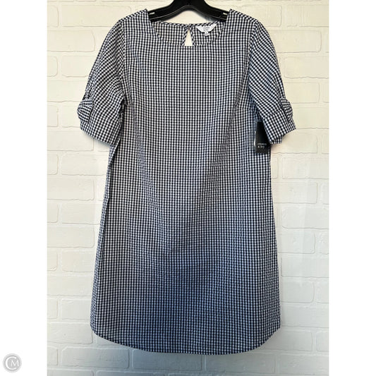 Dress Casual Short By Crown And Ivy In Blue & White, Size: S