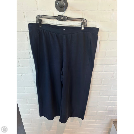 Pants Lounge By Pure Jill In Blue, Size: 20