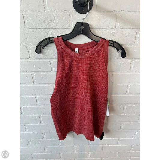 Athletic Tank Top By Athleta In Orange, Size: L