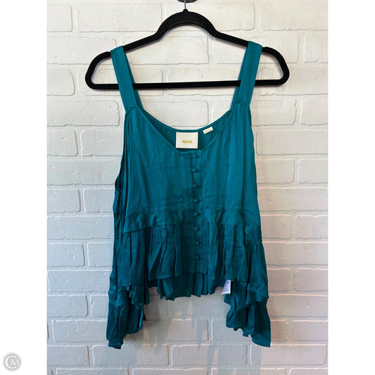 Top Long Sleeve By Maeve In Blue, Size: M