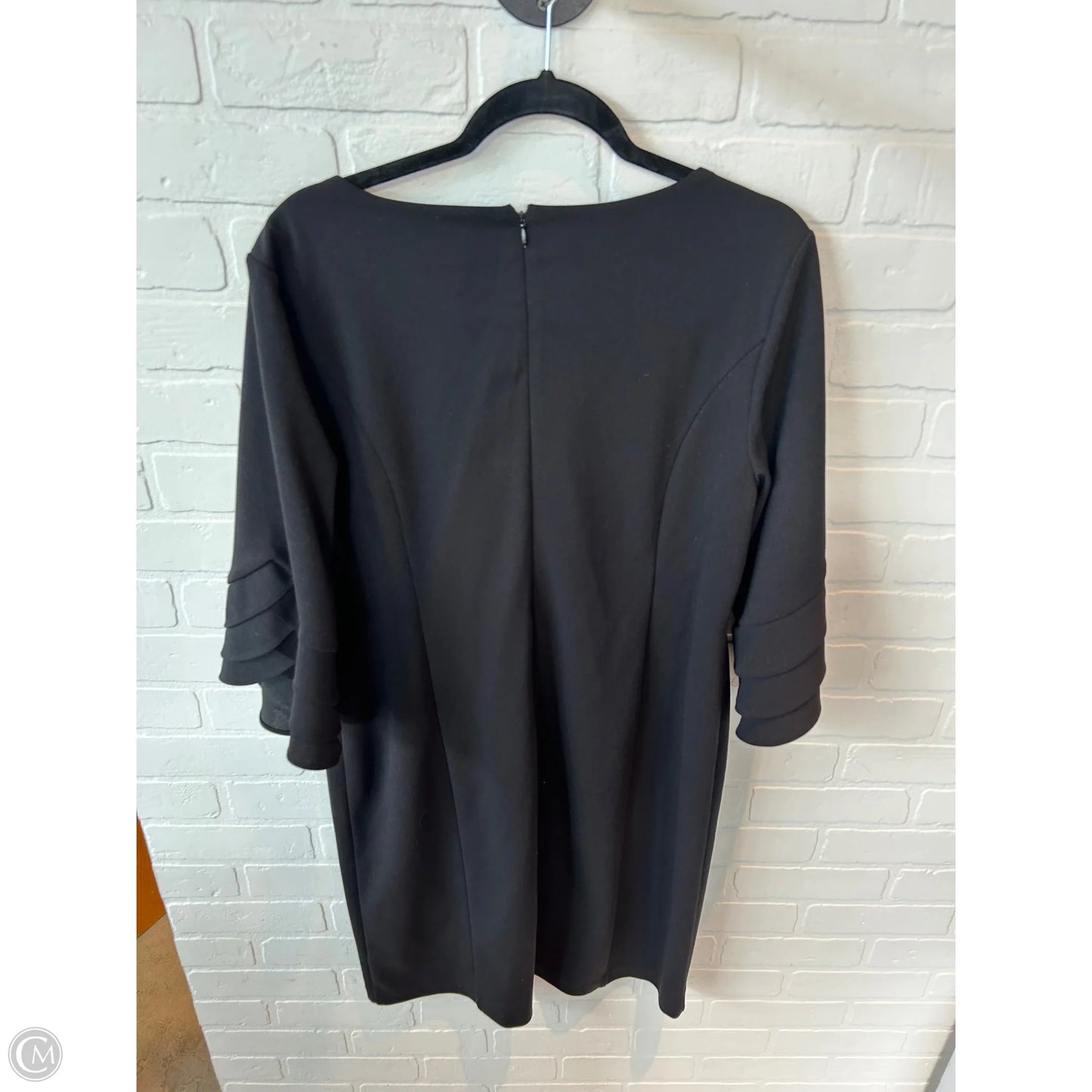 Dress Work By Nina Leonard In Black, Size: Xl