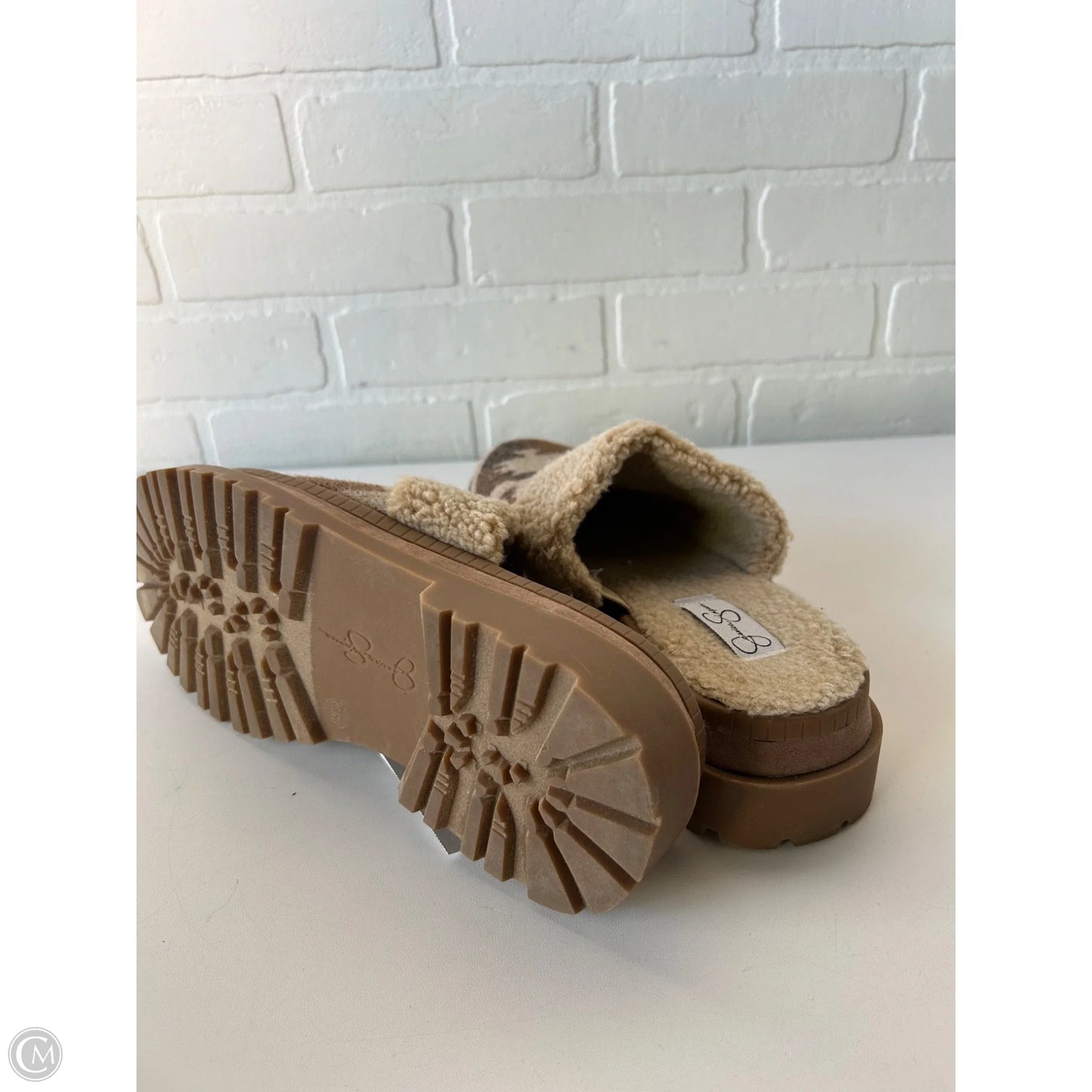 Shoes Flats By Jessica Simpson In Tan, Size: 8.5