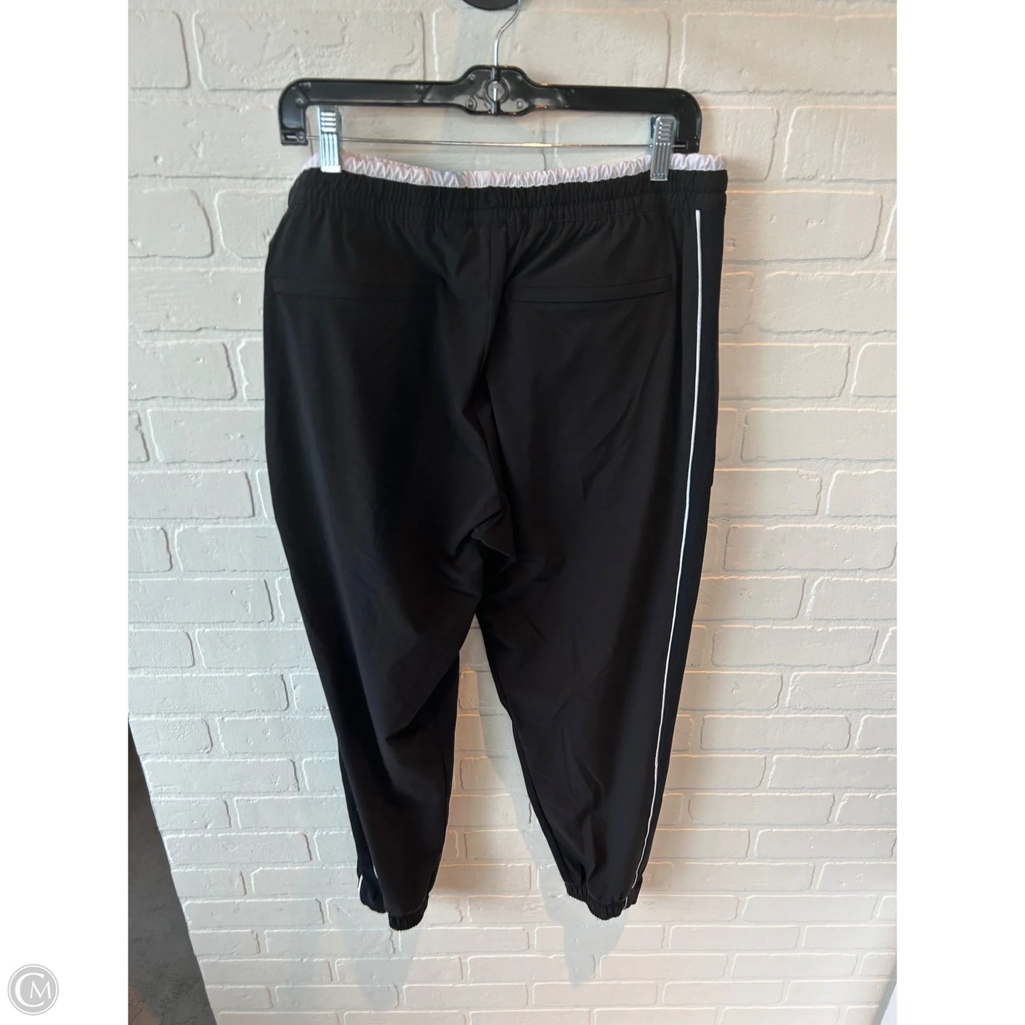 Athletic Pants By Athleta In Black & White, Size: 14