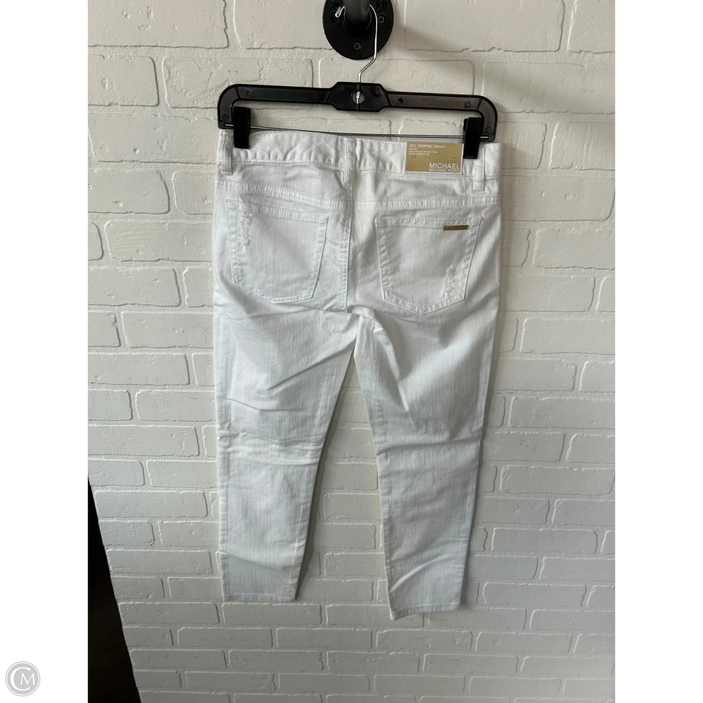 Jeans Skinny By Michael By Michael Kors In White, Size: 0