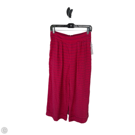 Pants Wide Leg By Anthropologie In Pink & Purple, Size: 4p