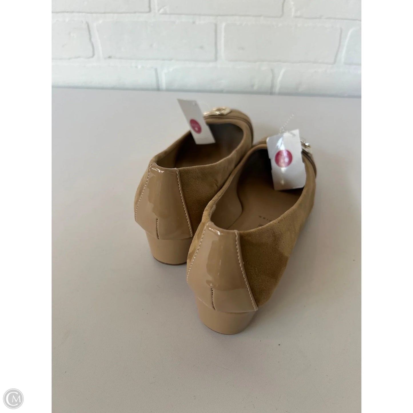 Shoes Heels Block By Anne Klein In Tan, Size: 8