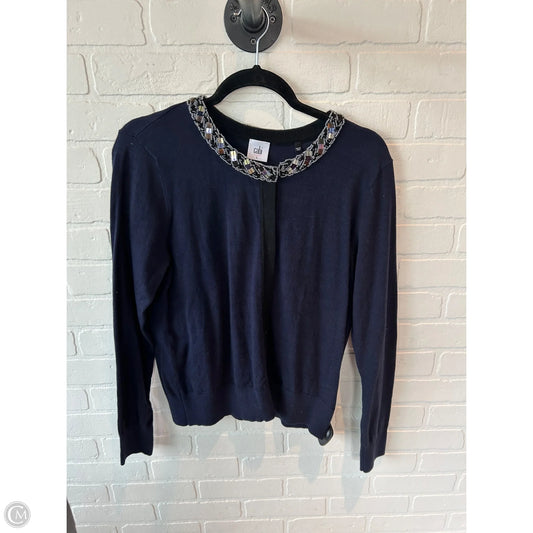 Sweater By Cabi In Navy, Size: L