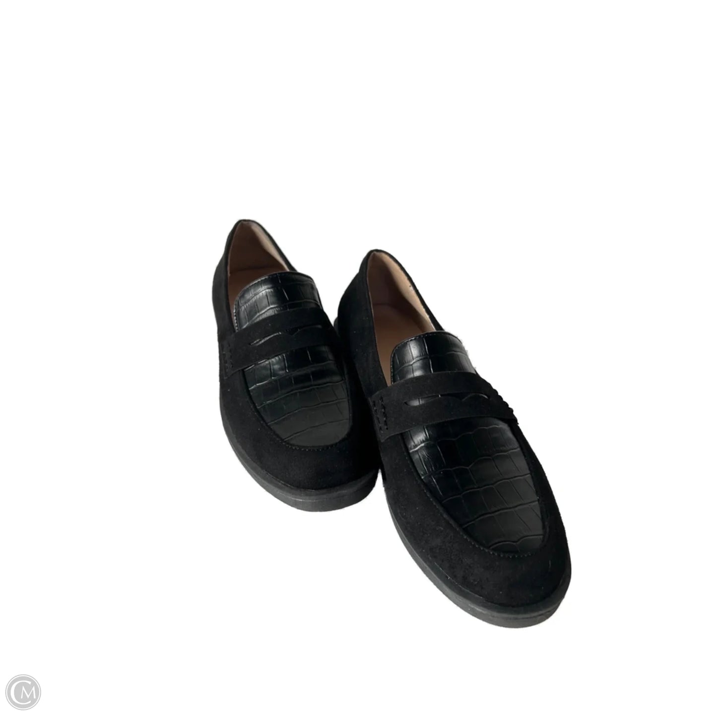 Shoes Flats By Clothes Mentor In Black, Size: 8.5