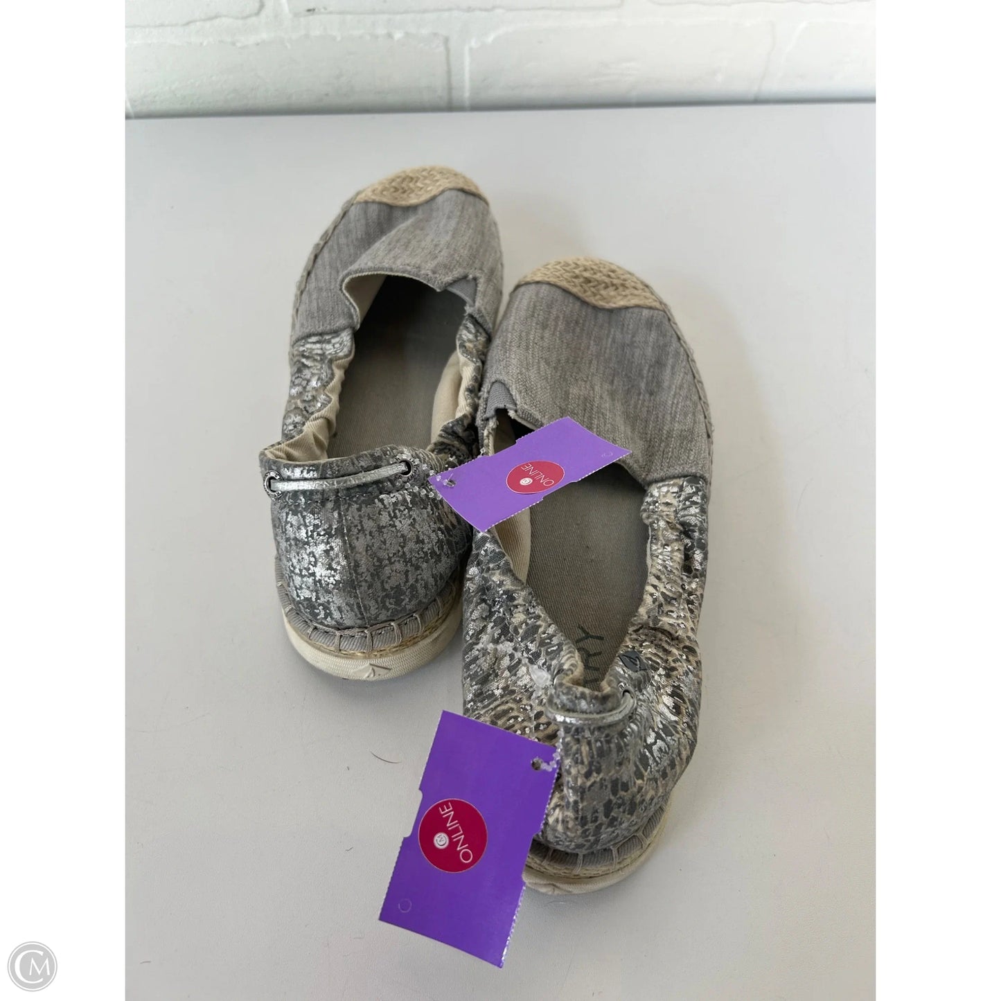 Shoes Flats By Sperry In Grey, Size: 7.5
