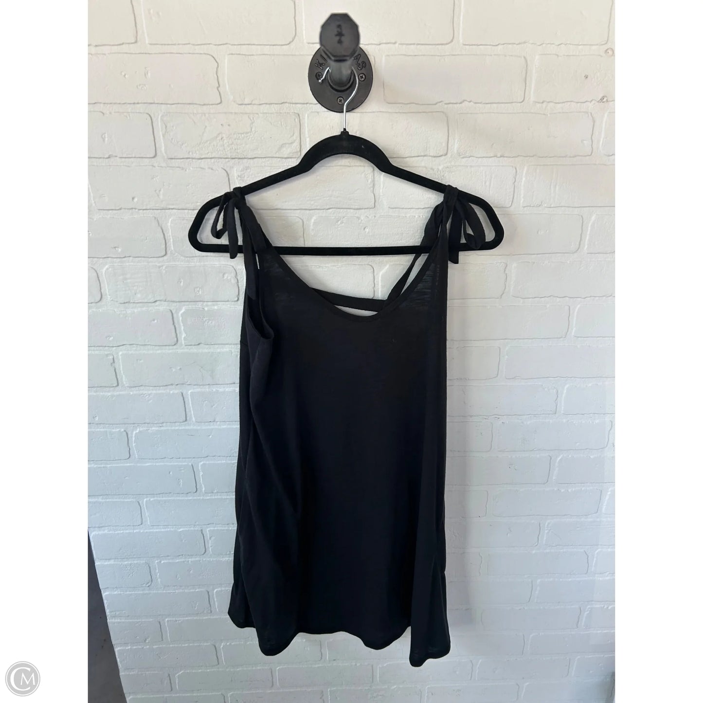 Swimwear Cover-up By Clothes Mentor In Black, Size: M