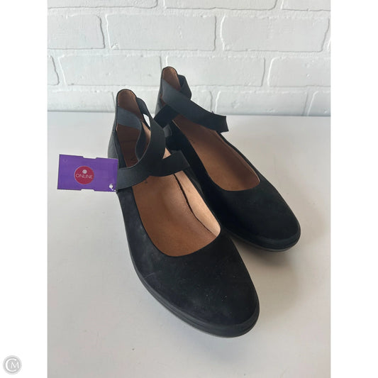 Shoes Heels Wedge By Vionic In Black, Size: 8.5