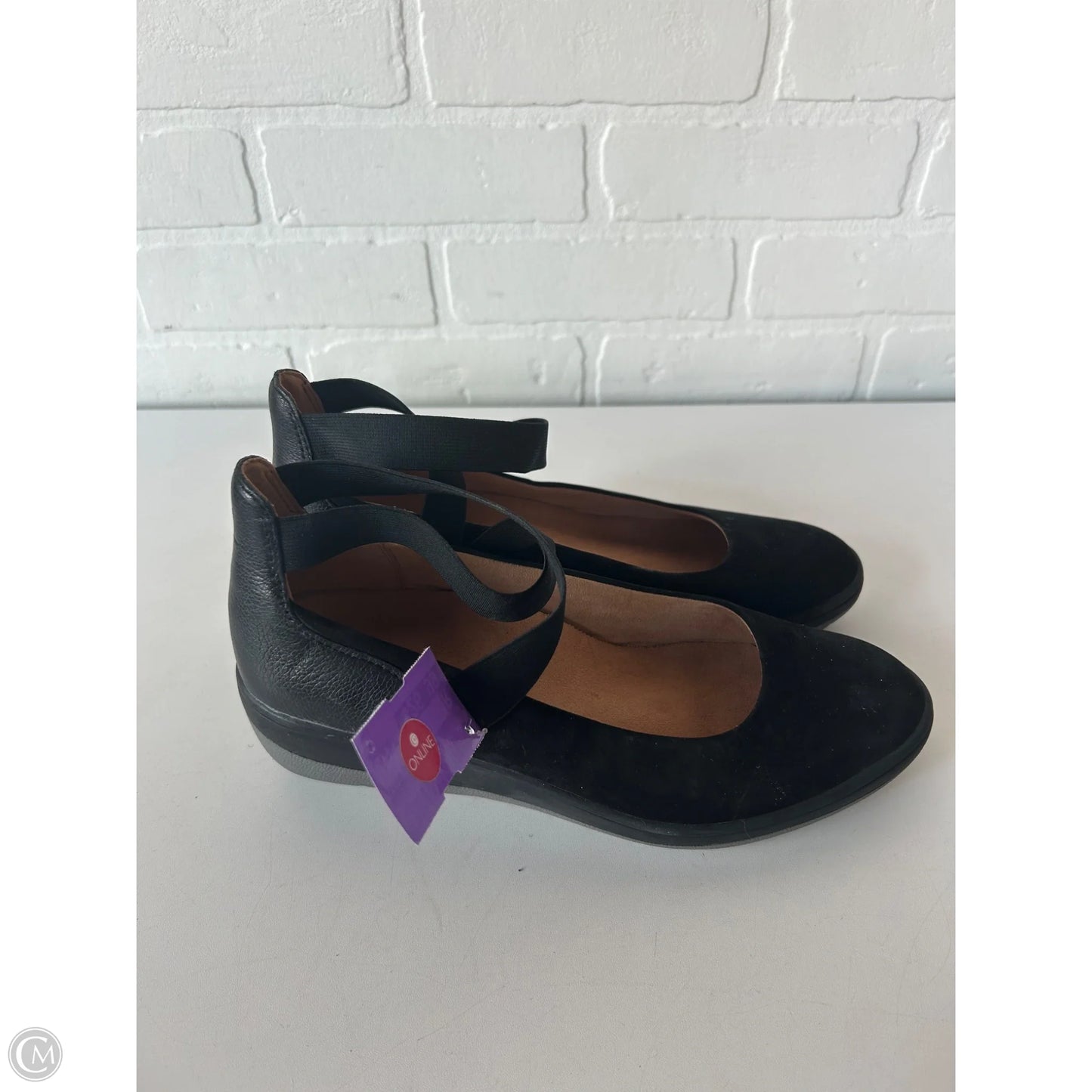 Shoes Heels Wedge By Vionic In Black, Size: 8.5