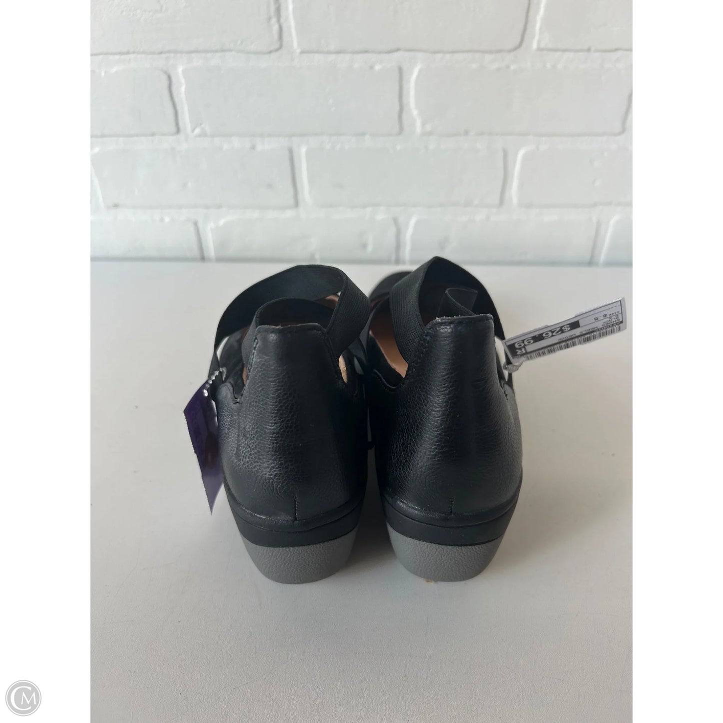 Shoes Heels Wedge By Vionic In Black, Size: 8.5