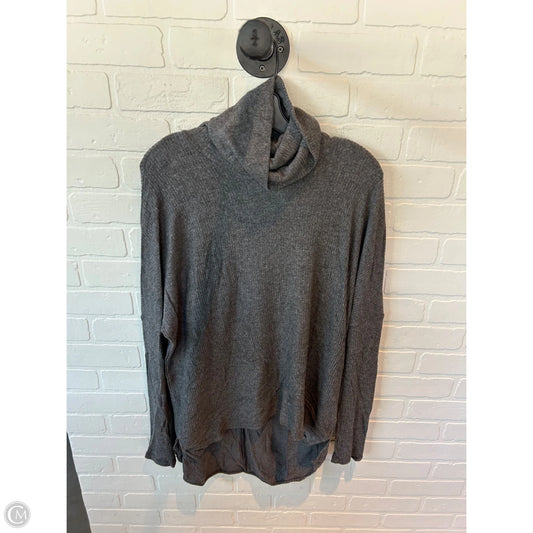 Top Long Sleeve By Cherish In Grey, Size: L