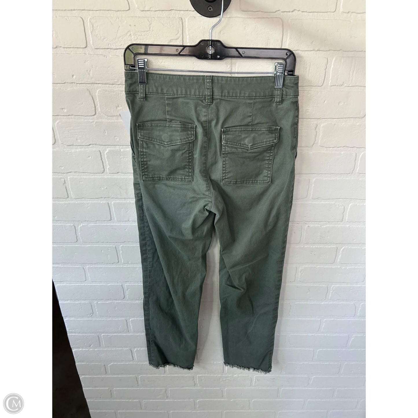 Jeans Skinny By Loft In Green Denim, Size: 0