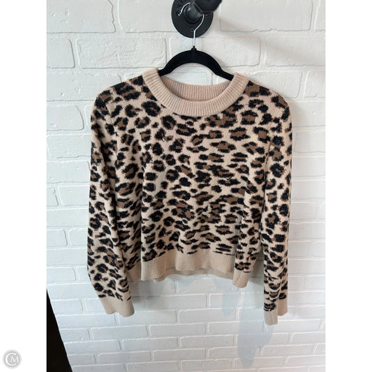 Sweater By Clothes Mentor In Animal Print, Size: Xl