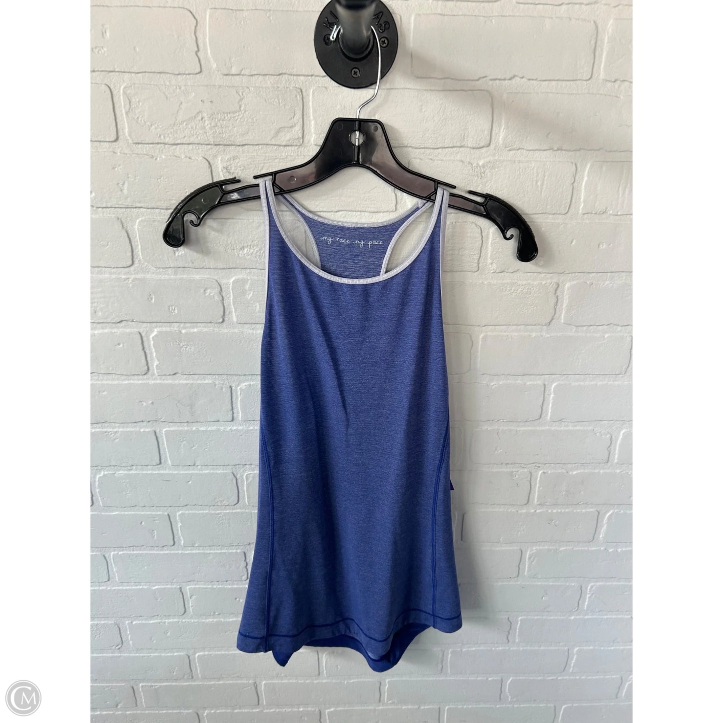 Athletic Tank Top By Lululemon In Blue, Size: S