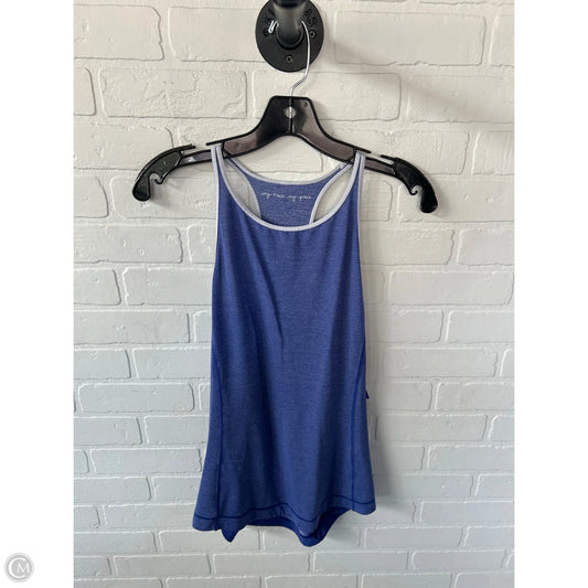 Athletic Tank Top By Lululemon In Blue, Size: S