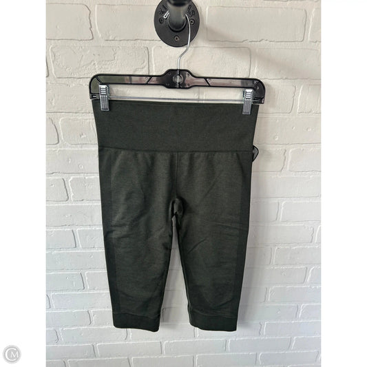 Athletic Leggings Capris By Lululemon In Green, Size: 4