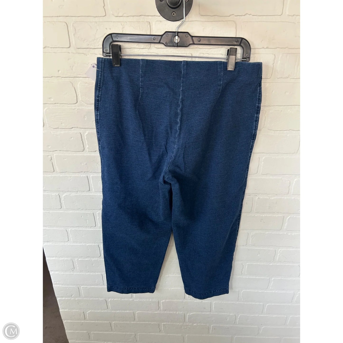 Capris By Pure Jill In Blue Denim, Size: 4