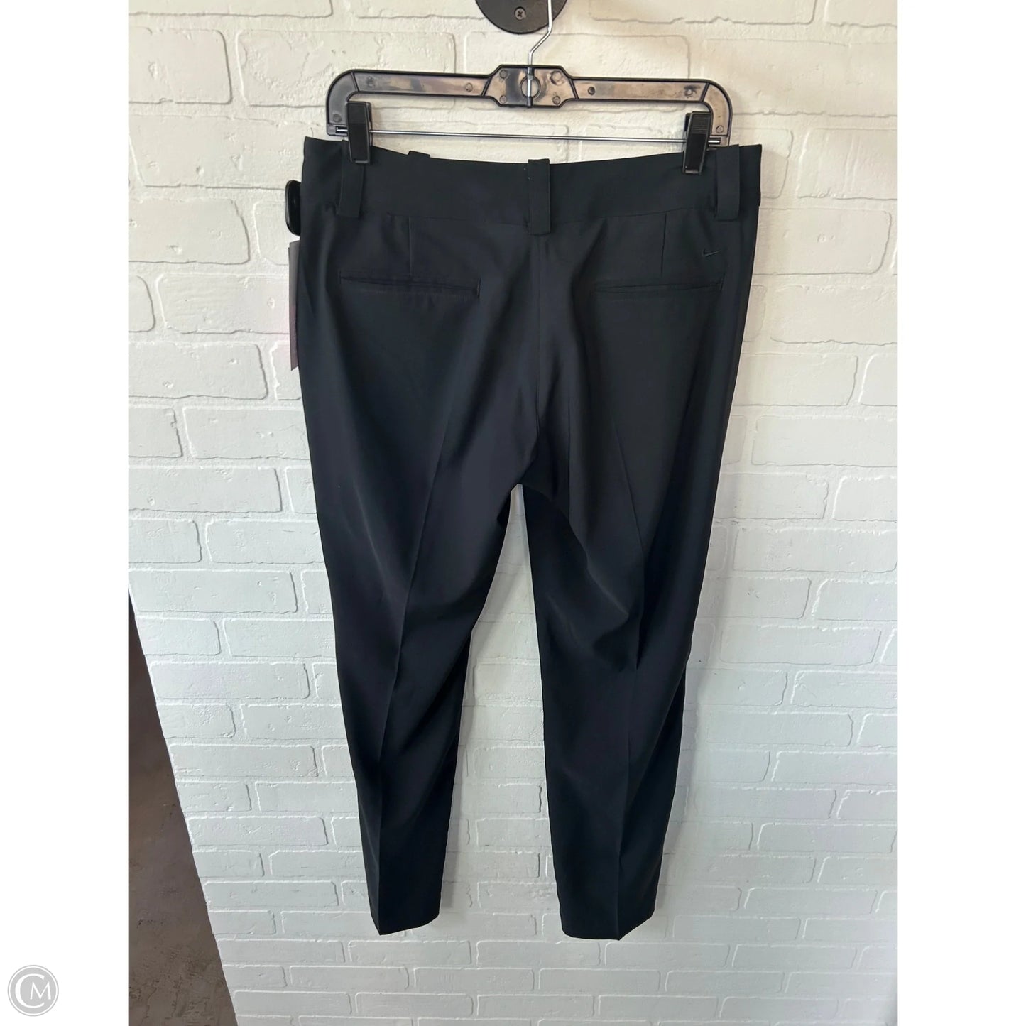 Athletic Pants By Nike In Black, Size: 8