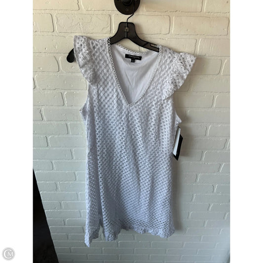 Dress Party Short By Sharagano In White, Size: L