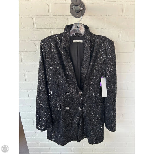 Blazer By Clothes Mentor In Black, Size: L