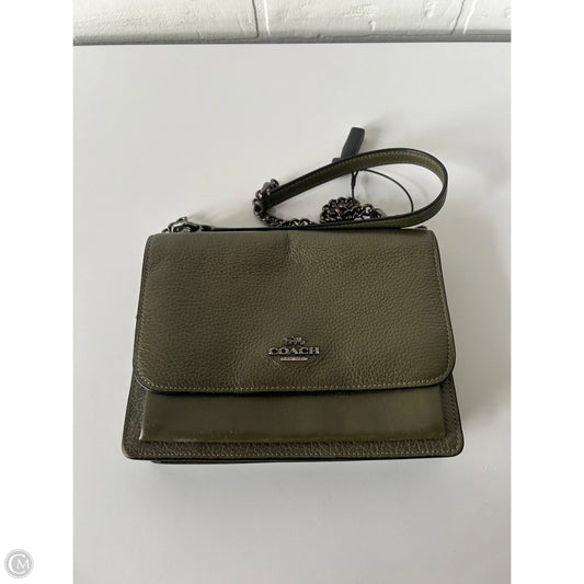 Crossbody Designer By Coach, Size: Small
