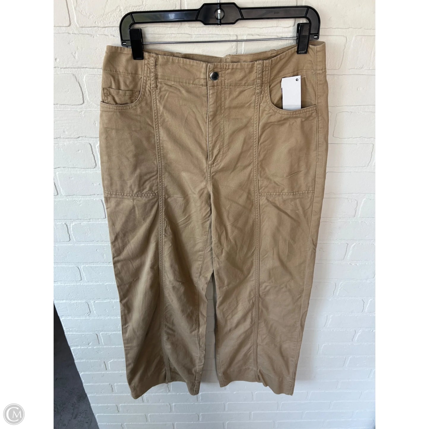 Pants Wide Leg By Loft In Tan, Size: 8