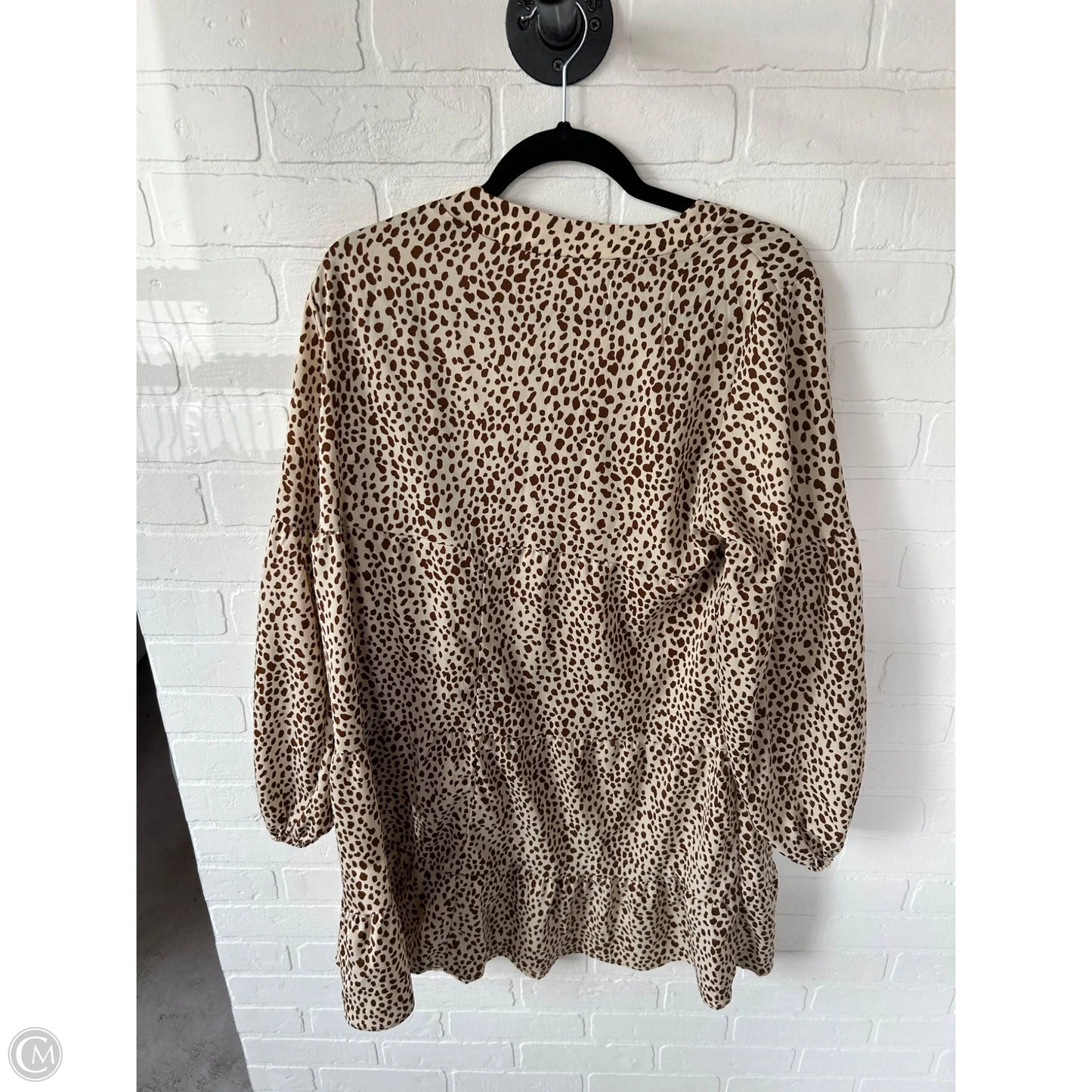Dress Casual Short By Cme In Brown, Size: L
